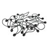 elastické šňůry 20cm LAMPA Bungee Ball Cords 20ks