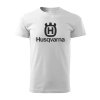 vyrp12 321Panske Tricko Motorkarske moto HUSQVARNA 001 biele tricko pre motorkara darcek tricko na motorku s logom husqvarna husquarna 01