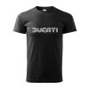 vyrp12 291Panske Tricko Motorkarske moto DUCATI 003 cierne tricko pre motorkara darcek tricko na motorku s logom ducati dukati dukaty ducaty 03