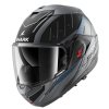 moto přilba SHARK OXO RYDGER ABK, matt black/blue/grey