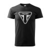 vyr 364Panske Tricko Motorkarske moto TRIUMPH 002 cierne tricko pre motorkara darcek tricko na motorku s logom triumph triumf speed triple street triple tiger rocket 03