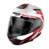 moto helma nolan n100 6 surveyor metal white red n com 23
