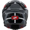 SUOMY STELLAR2 ENTROPY GREY RED FLUO DI REAR
