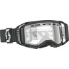 MX brýle SCOTT PROSPECT 2.0 ENDURO, černé/bílé - číré plexi