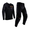 MX komplet dres + kalhoty LEATT Moto 3.5 Ride Kit Black