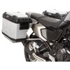 sada kufrů včetně nosiče Xplorer HEPCO&BECKER Xplorer 40/37l stříbrné pro Yamaha Ténéré 700 (2025-)