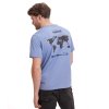 B25 AD116 E5 0L Adventure T shirt for men with big global print at back Studio 002