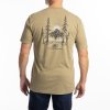 tričko KLIM HAWLEYTRI-BLEND TEE, coyote brown heather - high-rise