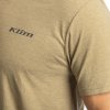 tričko KLIM HAWLEYTRI-BLEND TEE, coyote brown heather - high-rise