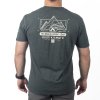 tričko KLIM DESTINATION TRI-BLEND TEE, heathered forest green - peyote