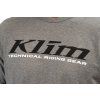 dětské tričko KLIM K CORP SS, gray frost - black