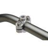 objímka na řídítka pro uchycení zrcátka DOUBLETAKE Horizontal Split Clamp Billet