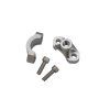 objímka na řídítka pro uchycení zrcátka DOUBLETAKE Horizontal Split Clamp Billet
