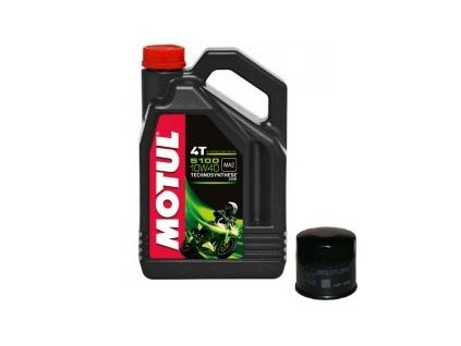 Motul 5100 Ester 10W40 4 litry + olejový filtr