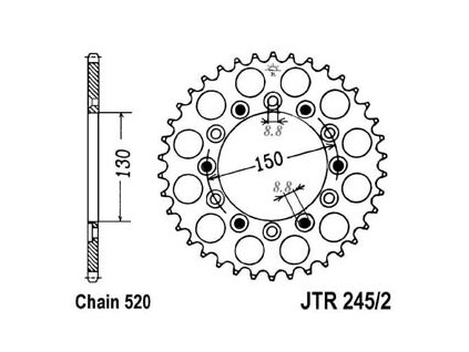 Rozeta JTR 245:2