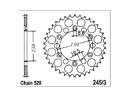 Rozeta JTR 245:3