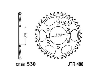 Rozeta JTR 488