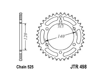 Rozeta JTR 498