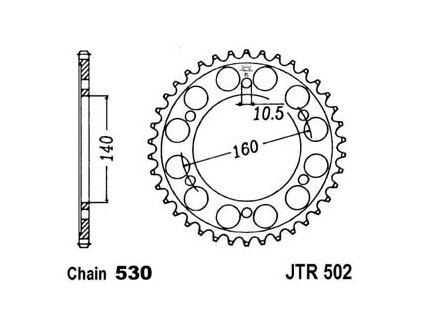 Rozeta JTR 502