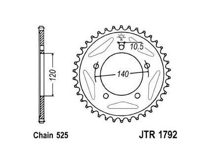 Rozeta JTR 1792