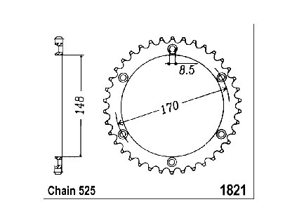 Rozeta JTR 1821