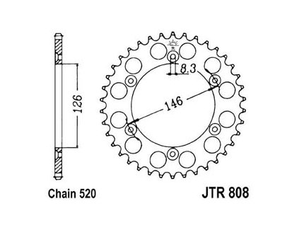 Rozeta JTR 808