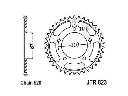 Rozeta JTR 823