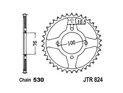 Rozeta JTR 824