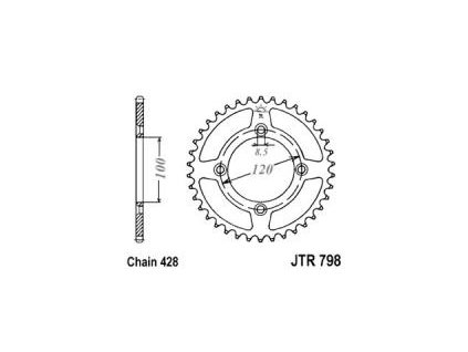 Rozeta JTR 798 Yamaha