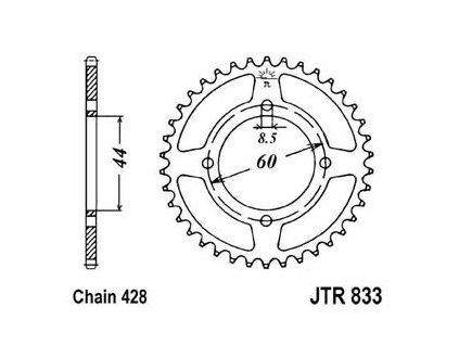 Rozeta JTR 832