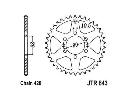 Rozeta JTR 843