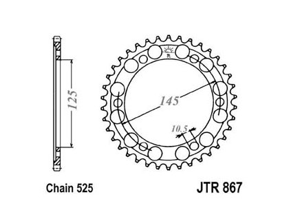 Rozeta JTR 867