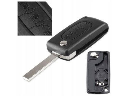 Obal kľúča CE0536 HU83 - 3 tlačidlá, uchytenie batérie na obale ALARM
