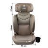 Maxma Dětská autosedačka R129 SARAH ISOFIX hnědá