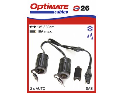 10454 o26 prislusenstvi k accumate a optimate 2x 12v vodeodolna zasu