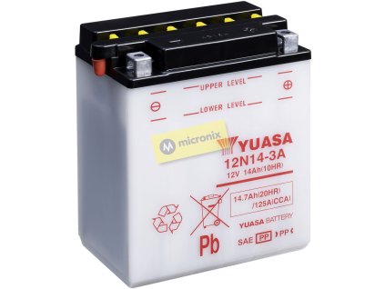 113 motobaterie yuasa 12n14 3a 12v 14ah