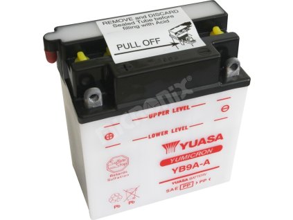 143 motobaterie yuasa yb9a a 12v 9ah