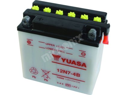 2045 motobaterie yuasa 12n7 4b 12v 7ah