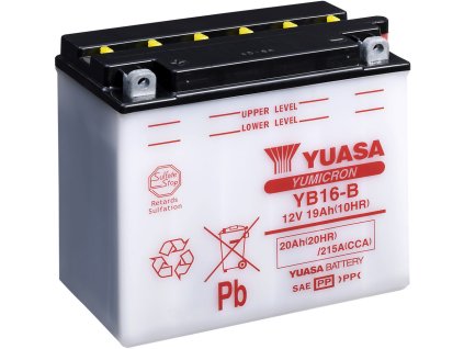 236 motobaterie yuasa yb16 b 12v 19ah