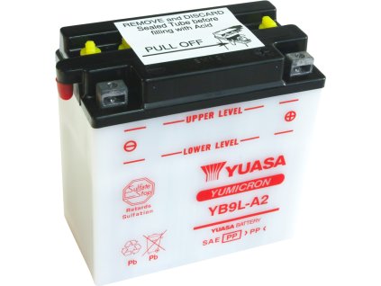 2879 motobaterie yuasa yb9l a2 12v 9ah