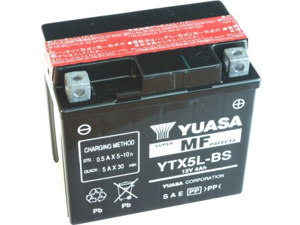 299 motobaterie yuasa ytx5l bs 12v 4ah