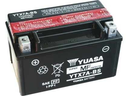 305 motobaterie yuasa ytx7a bs 12v 6ah
