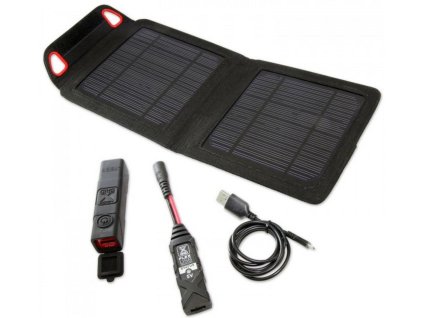8837 solarni nabijecka noco xgs4usb 4w s externi usb baterii xgb3