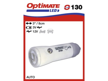 8993 o130 optimate nabijeci led svitilna pro autozapalovac