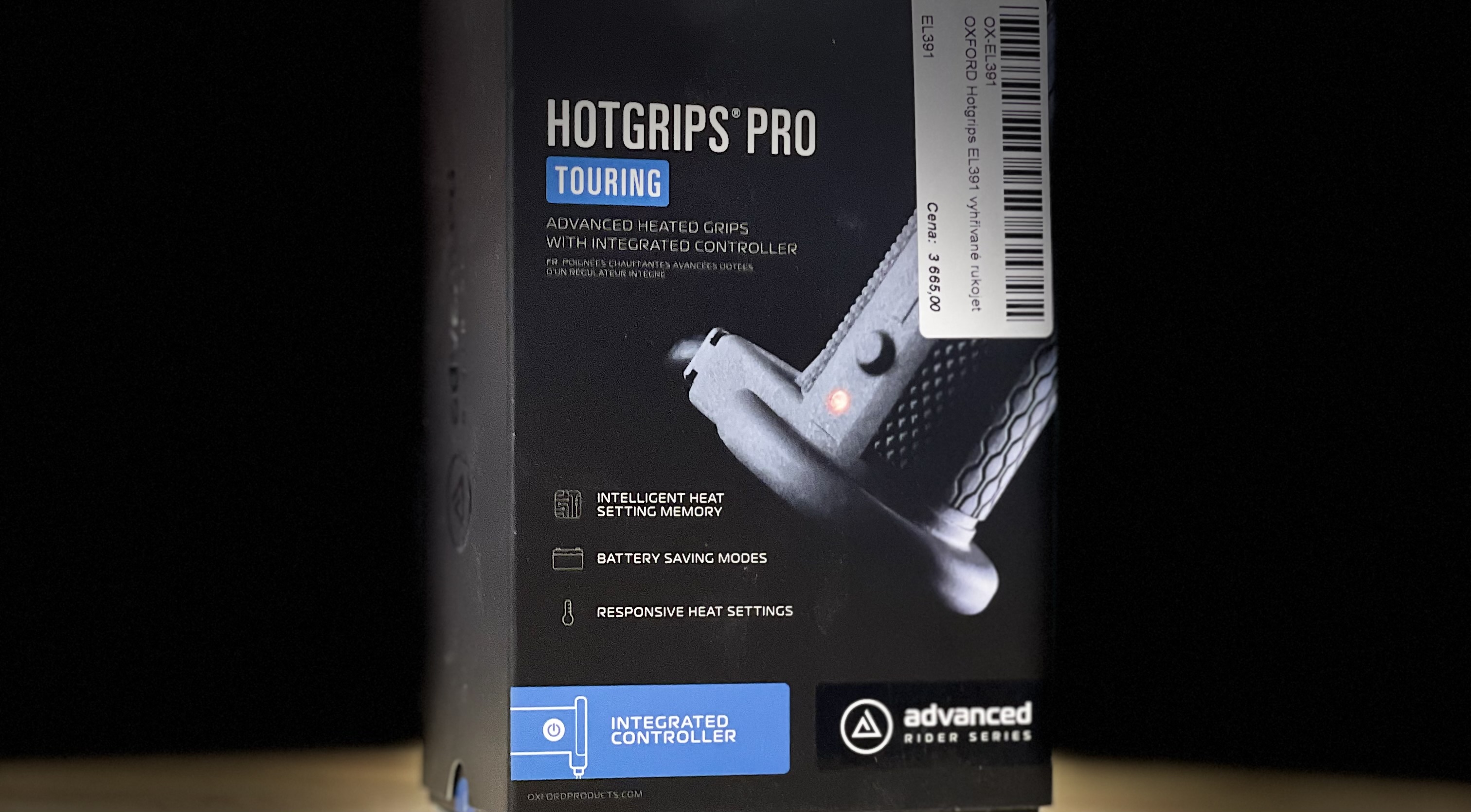 Vyhřívané rukojeti na motorku