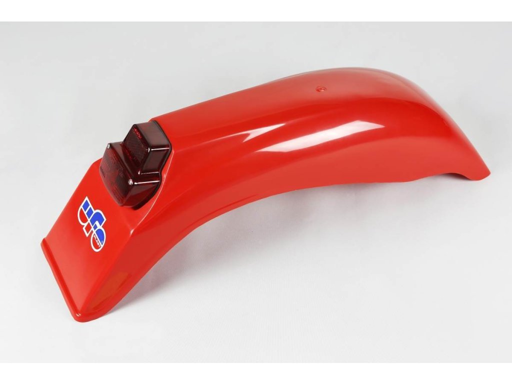 175473 ufo zadni blatnik vintage 125 500ccm enduro 79 89 barva cervena