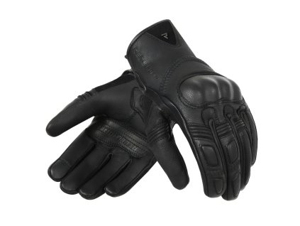 104489 rebelhorn thug ii cerne kozene rukavice 3xl