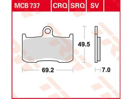 104564 trw mcb737sv sintrovane brzdove desticky na motorku
