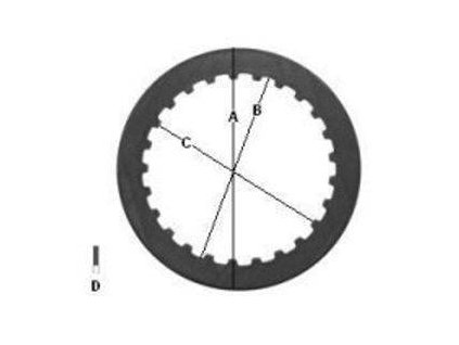 104822 trw mes432 8 spojkove plechy