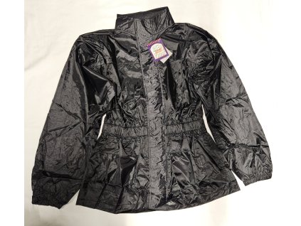 105239 nepromokava bunda cerna velikost m
